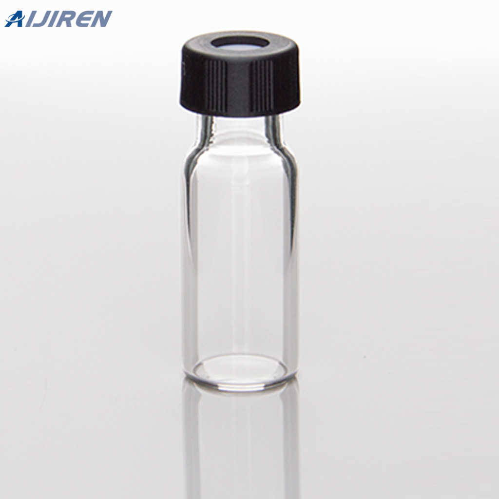 <h3>Aijiren Techbrand™ 9 mm Short Thread Plastic Vial, Wide Opening </h3>
